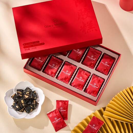 One s Member 26% donkey hide gelatin cake 250g gift box to replenish qi and blood, female tonic, gift for parents and elders