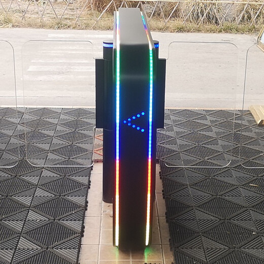 WEDOTECH人行通道闸速通门大厦摆闸翼闸小区道闸速通门人脸识别通道闸人脸识别刷卡闸机 单机芯速通门