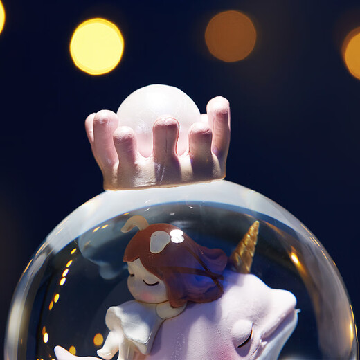 色豆（SEDOU）水晶球音乐盒八音盒生日礼物女生送男孩女孩7-14岁儿童玩具