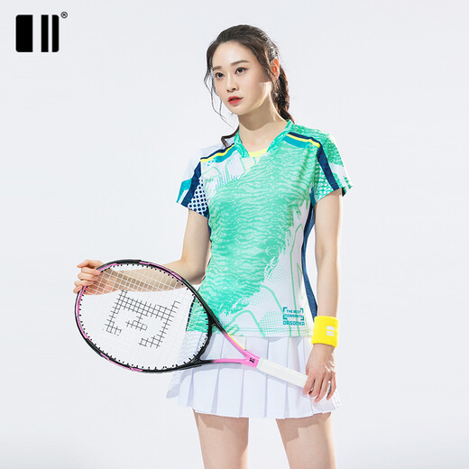 Seite und sogar die Zahl schnell trocknen neuer Badminton-Uniform-Frauenanzug Herren-Tennis-Uniform-Sportrockhosen Frühling und Sommer kurzärmelig Jersey Atmungsaktives roter Männeranzug C111075+12241 3XL