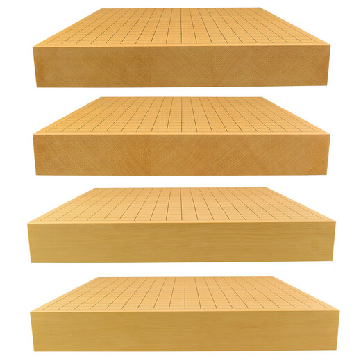 Master Hui Chess con Bear Beard China Torreya Torre de ajedrez de madera empalmando Japón Importado con certificado Competencia de adultos Regalo Home Gift 9735/9738 [Compra única] 9735 Torreya Wooden Go Board