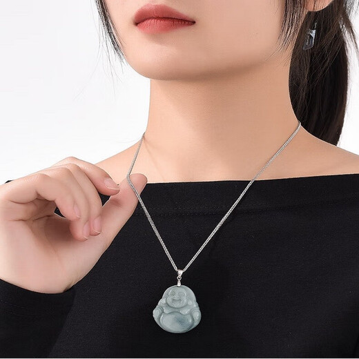Misu PT950 platinum necklace for men and women, plain chain, platinum classic Chopard chain, clavicle chain, thick neck ornament, Christmas, adjustable 4.55g, length 45cm, thickness 1.1mm abalone buckle
