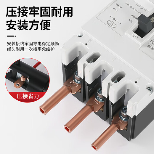 铸固 铜鼻子 线鼻子16平方DT冷压接线端子铜线耳接线电缆接线头 DT-16mm²（10只装）