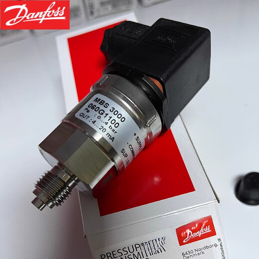 丹佛斯MBS3000 4-20mA G1/4A 压力传感器 压力变送器 0-600 -1-0Bar060G 0-1.6Bar060G1429
