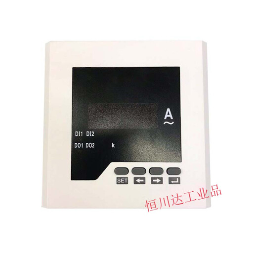 Ammeter transformer digital display AC 5A RS485 upper and lower limit alarm output current display meter 12 96*48/92*45*80AC5AAC220