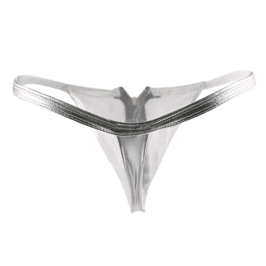 Sexy lingerie hot and provocative leather thong couple zipper underwear sexy free zipper open panties passion suit female erotic adult products men black