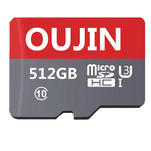 欧金512g高速通用tf内存卡手机相机储存行车记录仪监控摄像头microSD 128G高速通用+读卡器+SD卡套