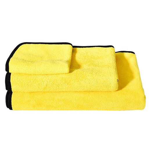 Qi Oh Pet Absorbent Towel for Dogs and Cats Bathing Quick-Drying Bath Towel Golden Retriever Teddy Border Collie Drying Artifact Supplies Medium Size (60*30cm Suitable for Young Cats and Dogs)