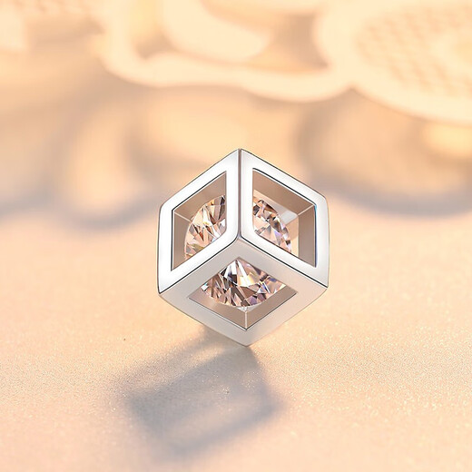 Guanpuge Fat Donglai same style platinum pendant without chain PT950 single 2023 new pendant single pendant rose pendant (without chain)