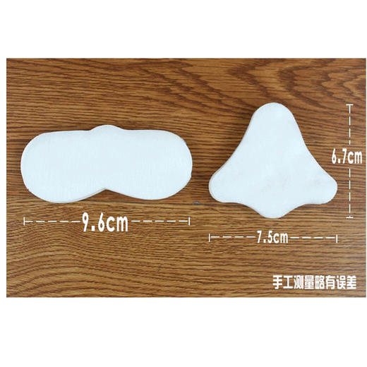 Nasal membrane paper nose type cotton wet nose sticker dry piece tightening pores T-zone film paper disposable ultra-thin (long) 100p nasal membrane sticker (2 packs)