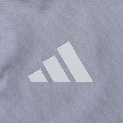 阿迪达斯 （adidas）外套男士2025夏季新款运动服跑步健身训练梭织连帽夹克休闲上衣 IN1484浅银 M