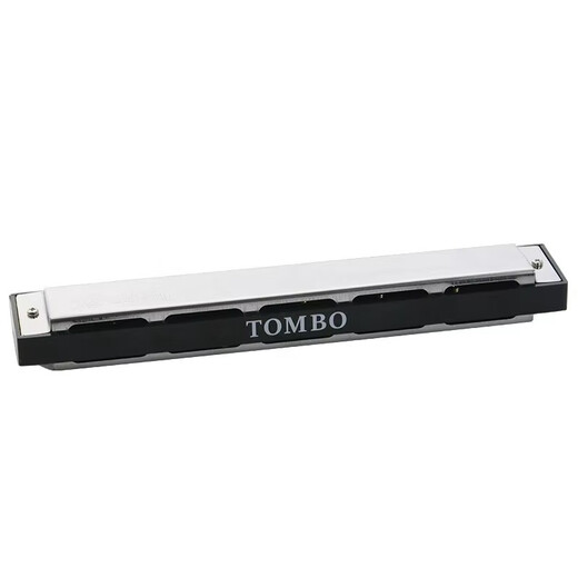 Tongbao (Tombo) Tongbao Tombo Mundonica 6624 Anfänger für Anfänger Erwachsene 24 Löcher, die professionell 6624s polyphonische Mundhonica C -Melodie 24 Löcher spielen [6624] a Melodie