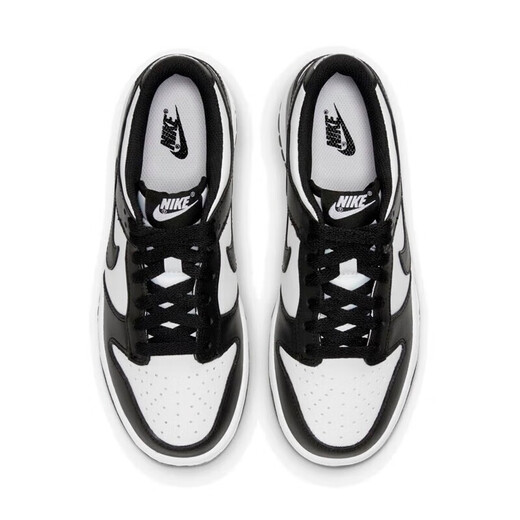 Nike (Nike) Chaussures pour femmes dunk Low (GS) Chaussures sportives à usure de panda noir et blanc pour femmes cw1590-100 CW1590-100 Panda noir et blanc 38,5 CW1590-100 Black and White Panda 38.5