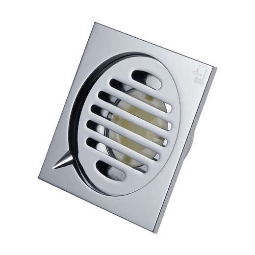 Submarine TF40-10F brass chrome-plated mirror ultra-thin anti-odor floor drain invisible shift floor drain 40 diameter