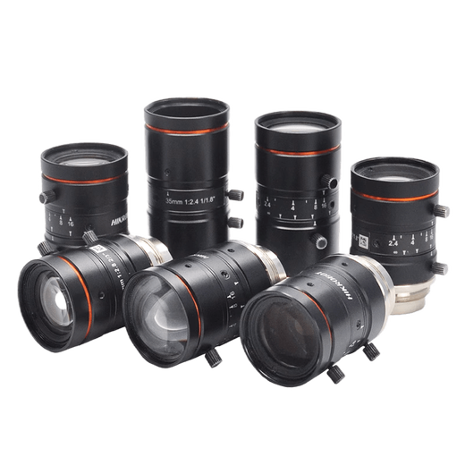 Hikvision 10 millions d'objectifs de caméra industrielle visuelle MVL-HF06 / 08/12/16/25/35/5024M-10MP MVLHF3524M10MP 35 mm