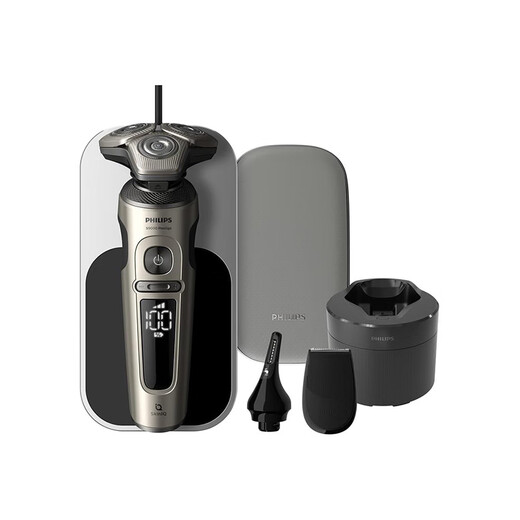 Philips (PHILIPS) 9000 series electric shaver Philips SkinIQ technology Pressure sensing technology intelligent APP interconnection SP9883/36 ordinary installation