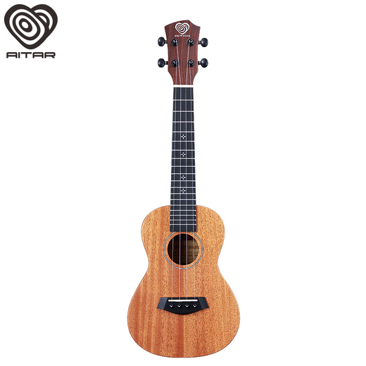 Aitar aime son ukulélé à planche unique, petite guitare pour débutants, hommes et femmes, pour enfants, AT200CX, couleur bois massif, 21 pouces