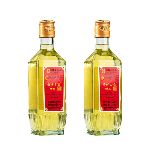 杨林肥酒 杨林古酒金酒露酒 云南特色48度年货送礼配制酒聚餐酒水 杨林古酒400ml*6瓶