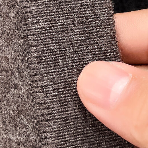 Hengyuanxiang engrosado 100% de lana pura chaleco de cárdigan hombres 2024 otoño e invierno Nuevo estilo de bolsillo chaleco de bolsillo Zhongjia M 170/48/105