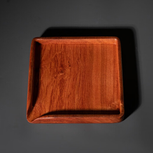 Rongshantang Mingzhi whole-board solid wood tea serving tray tea cake box loose tea tray open tea cake pry tea cake tray high-end Kung Fu tea set accessories integrated tea serving tray - rosewood style
