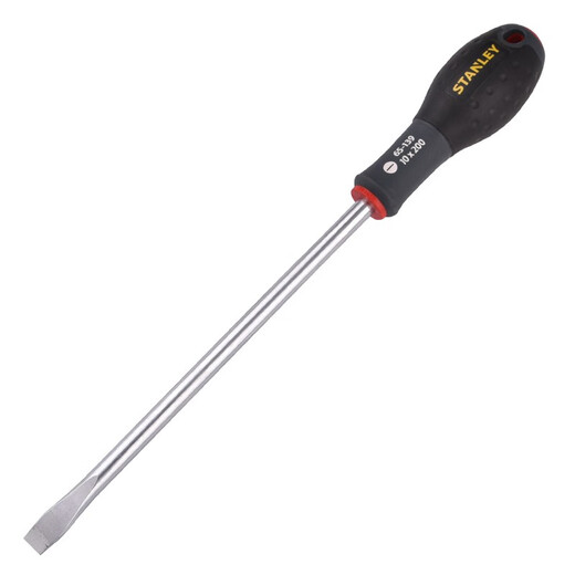 Stanley Drei-Farben parallel flacher Schraubendreher importierten Schraubendreher gehärteten Flachschraubendreher 3,5 x 75 mm Single 64-983-14