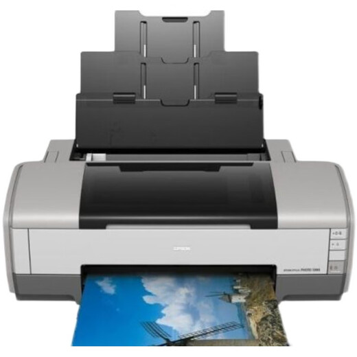 EPSON EPSON1390A3 Sechsfarbiger Tintenstrahlfoto-CAD-Zeichnungen/Cover Photo Druck/Drucker Tintenbehälter Typ 1390 Drucker (Farbe A3 Sechsfarb 90% neu) Standardkonfiguration