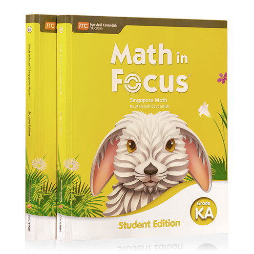 正版美版新加坡小学数学Math in Focus新版2020版KAKB1A1B2A2B3A3B4A4B5A5B6A6B7A7B8A8B美国小学 初中六七年级数学教材 原版教材 K12345级课本共12