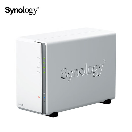 群晖（Synology）DS223j NAS配2块4TB群晖HAT3300硬盘套装 数据备份一体机