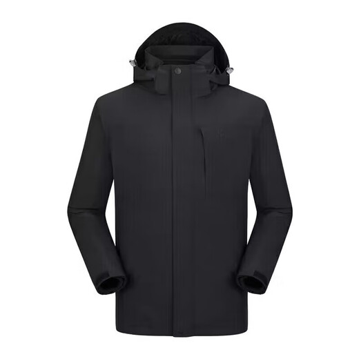Camel (CAMEL) outdoor jacket 3-in-1 velvet thickened waterproof couple's jacket mountaineering clothing A9W214119AX