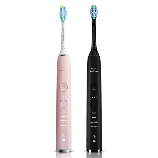 Philips (PHILIPS) Sonicare Star Diamond Series Smart Sound Vibration Electric Toothbrush Diamond Upgrade Star Iron Black HX9912/77
