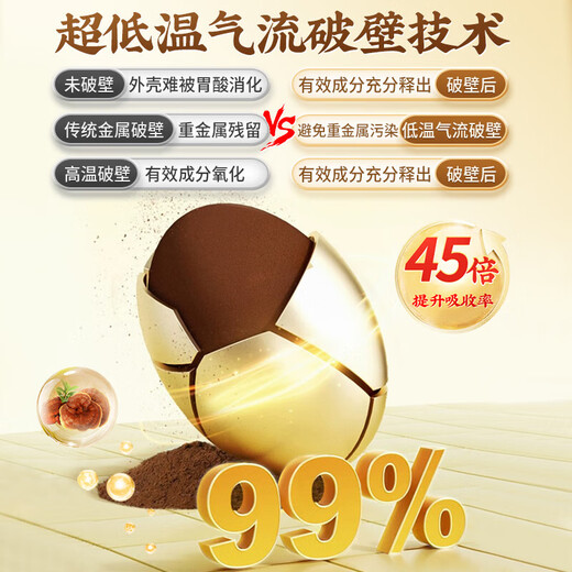 北京同仁堂巴沙破壁灵芝孢子油软胶囊粉增强免疫力送礼盒长辈术后营养品 中元益宝牌灵芝孢子油胶囊30粒/盒装推荐