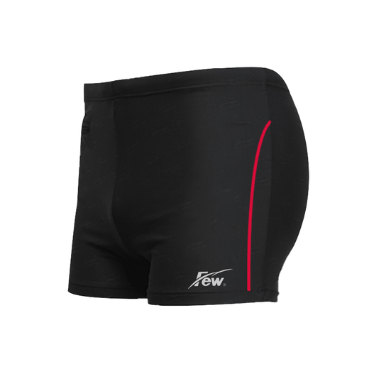 Floating (FEW) men's swimming trunks anti-awkward flat corner plus fat size men's swimsuit simple colored edge classic generous environmentally friendly quick-drying hot spring swimming trunk swim equipment package 826 swimming goggles three-piece set XL