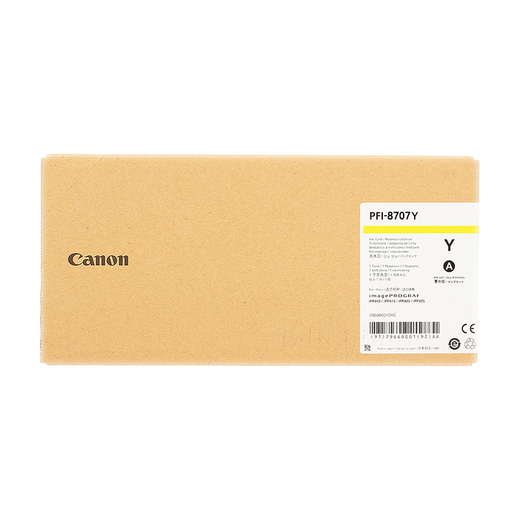 Canon Grand Format Imprimante IPF831 / 841/851 PROPACTER CARTRIDE À L'ENK ORIGINAL 700ML PFI-8707 MBK EMPOR