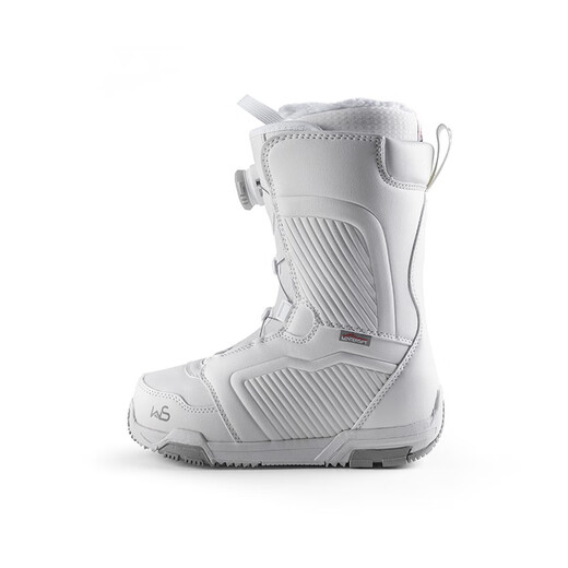 WS snowboardsWS snowboards Snowboard BOA wire-buckle automatic snowshoes White women's veneer shoes Very light 2819 white ski shoes 38