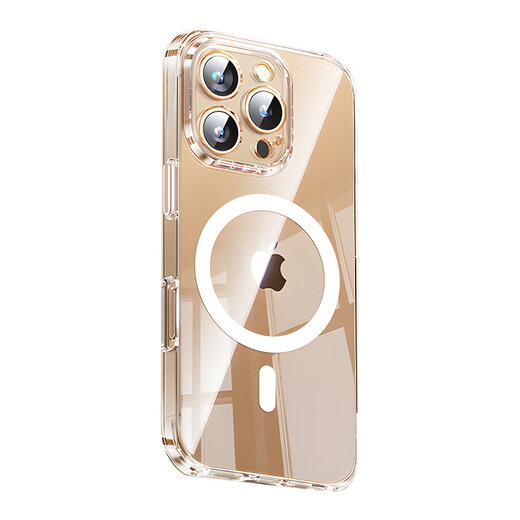 Jingxuan Jingdong's own brand Applicable to iPhone16pro mobile phone case Apple 16pro protective case Magsupport ultra-thin Magsafe charging anti-fall lens full-inclusive high-end simple