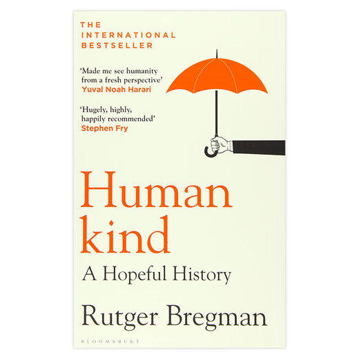人类充满希望的历史 人慈 英文原版 Humankind A Hopeful History 布雷格曼 直击人性本质 人类简史作者推荐 搭现实主义者的乌托邦 人慈