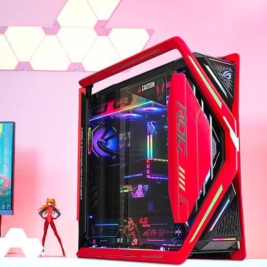 ASUS (ASUS) ROG Genesis EVA co-branded customized second machine Asuka family bucket host 5070Ti 5080 5090D graphics card game thousand frames e-sports DIY assembly computer complete machine three i7 14700KF+RTX5070