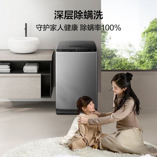 TCL 8公斤抗菌波轮洗衣机小型V2 除螨洗 宿舍租房 全自动家用 家电国家补贴 以旧换新 送装一体B80V2