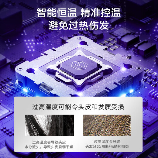 Jingjing Tokyo-made smart high-speed hair dryer Air white 500 million negative ion hair dryer household silent negative ion high-power non-harming hair care hair dryer male birthday gift for women