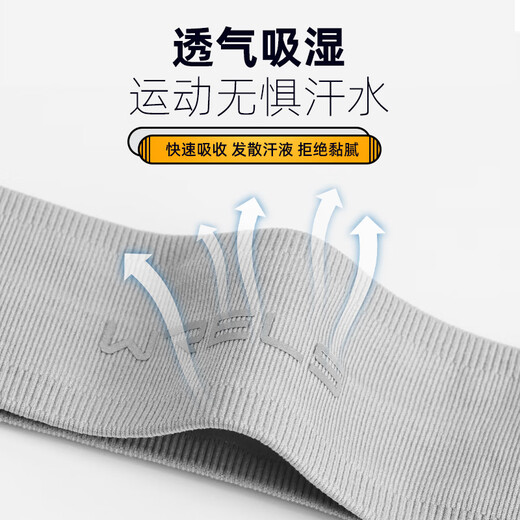 Wrels Sport Stirnband Anti-Vorspirant-Stirnband im Freien Basketball Yoga Silicon Anti-Rutsch atmungsaktives elastisches Stirnband für Männer und Frauen Baolan