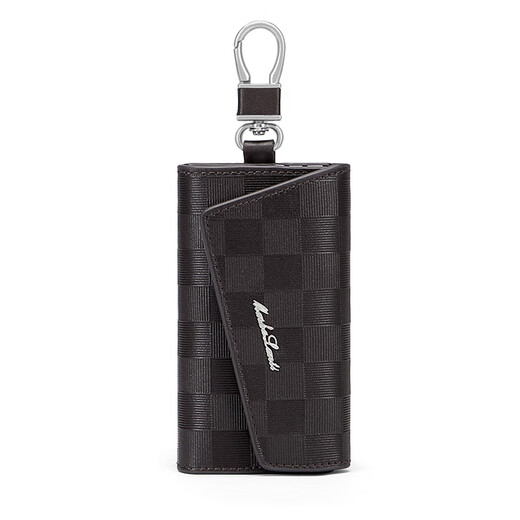 Mashalanti Schlüsselbeutel Herren Taille Hanging Schlüsselbund Mehrzweckauto Key Bag Card Bag Praxis Geburtstagsgeschenk für den Freund BROUND BRAUG