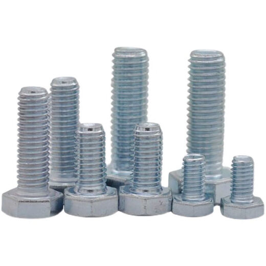 XMSJ hexagon head bolt/fine teeth/blue and white zinc M8M10M12M14M16M20M24*12/16/20/25-1 M14 thread diameter 1374-1396 pitch 15