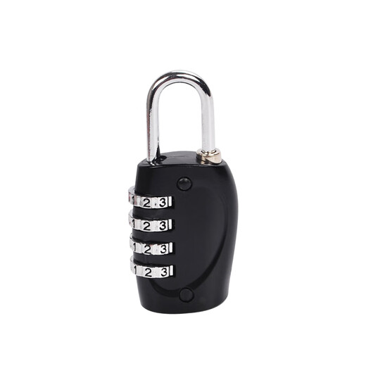 Réinitialiser le petit mot de passe verrouillage cadréage dortoir de gymnase de gymnase verrouillage des bagages sac à dos sac à dos verrouillage de mot de passe noir RST-037