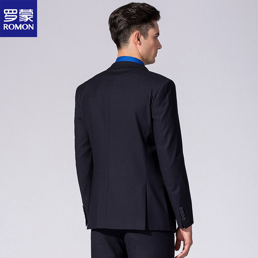 ROMON (ROMON) suit men's Korean style fashionable slim suit dress 6S88005 Navy 48A
