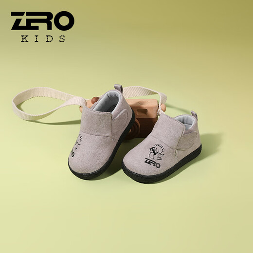 Zapatos para niños de cero grados zapatos para bebés sin deslizamiento de suela suave para bebés zapatos para niños zapatos para niños cómodos y livianos zapatos recién nacidos 3221918x tamaño gris 19 longitud de zapato 12.0cm