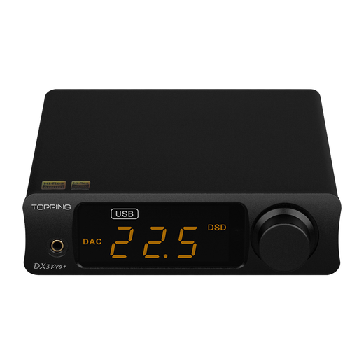 TOPPING DX3Pro+ audio decoding and amp all-in-one fever HIFI Bluetooth hard decoding DSD512 desktop decoder black丨Beijing warehouse delivery as fast as the next day
