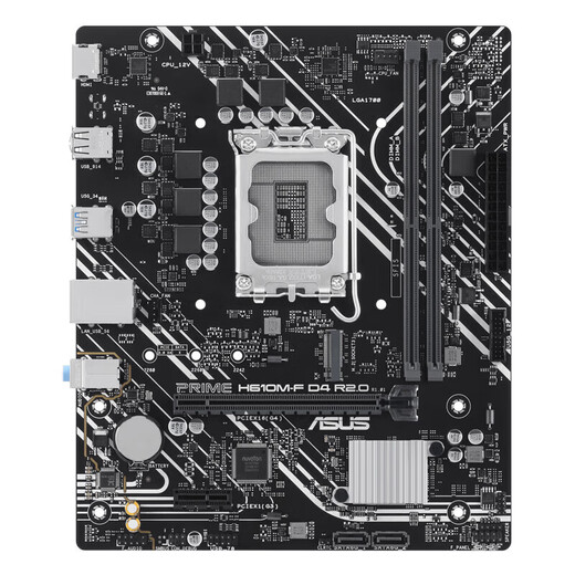 华硕（ASUS）12/13代/14代CPU主板 i3 14100f 13100f 12100f 散片 板U套装 H610M-F DDR4 12代i3-12100F散片【三年店保】