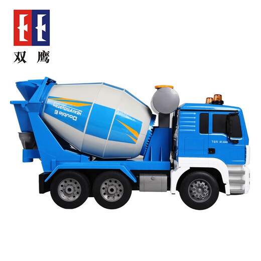Double aigle ciment mélangeur camion jouet béton tank camionnette garçon adulte électrique télécommande de chargement de chargement camion de camion de camion de camion de camion de camion de camion de camion pour enfants