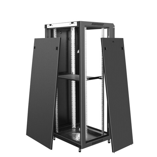 Tuteng W65/66 Netzwerkschrankschalter Router 6U/9U/12U/15U22U0,3 Meter 0,45 Meter 0,6 Meter W6622 Schwarzes Glas Tür 600*600*1200