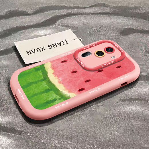 Летние фрукты, подходящие для корпуса мобильного телефона Opporeno11 Reno11pro New Reno9 Transparent 7Se Green Ron Puff Shell [частичный лак] -Antique White-NM12808 Summer Powder Oppo Reno12